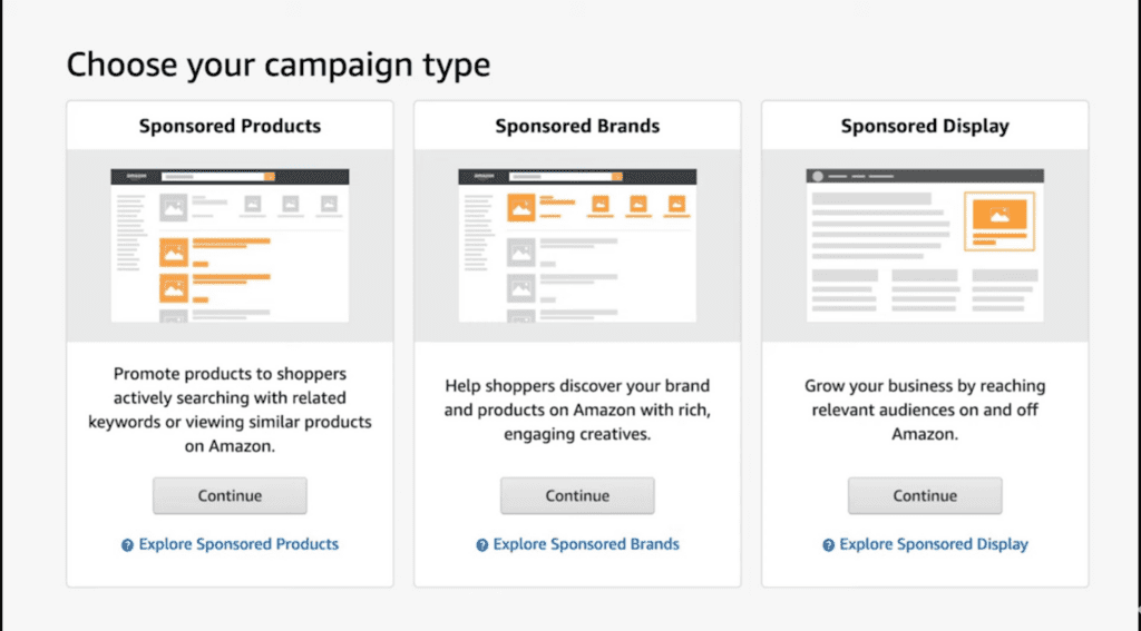 Choose your Campaign Type