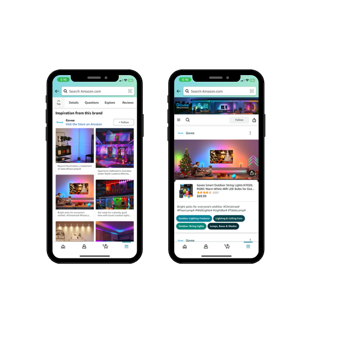 Govee – Showing product in action