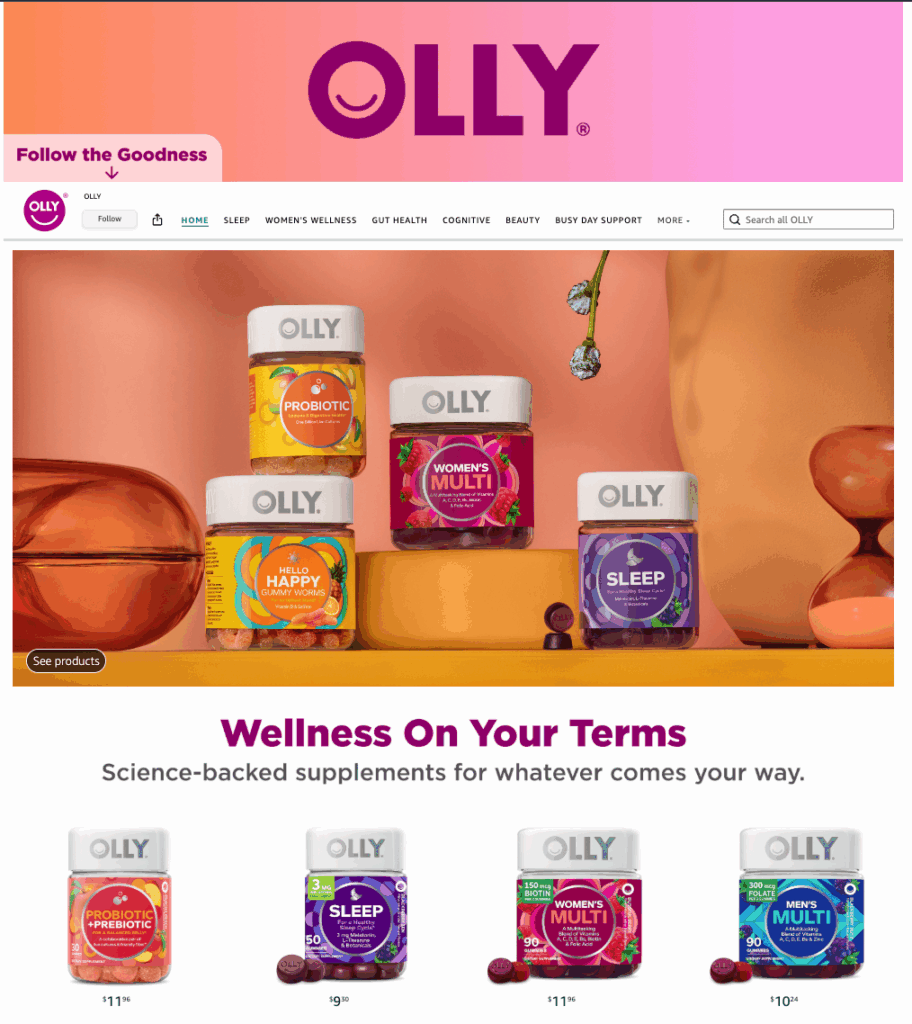 Olly Amazon Store